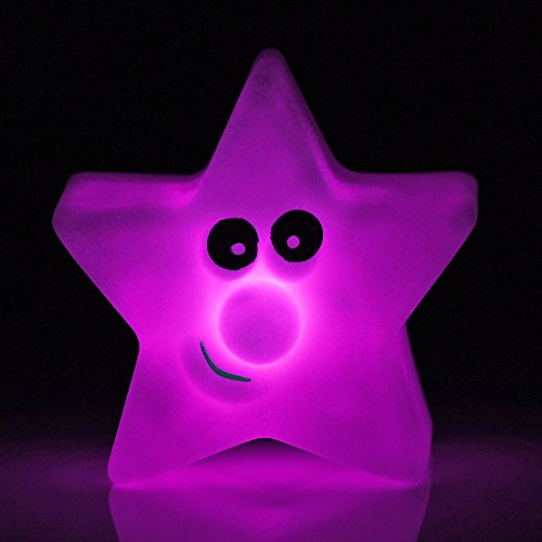 1Pcs TAN Nachtlicht Schlafzimmer Badezimmer Batteriebetriebenen LED Lampe Kinder Baby, Führte Neue Lampe Nachts Romantisch – Süße Lampe Für Zimmer Weihnachtsfeier Dekor - 8