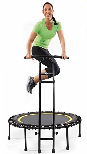 Fitnesstrampolin mit Haltegriff „Cacau“ JOKA FIT Trampolin jumping fitness mit großem Spassfaktor, Minitrampolin mit Gummiseilfederung JOKA FIT - 8