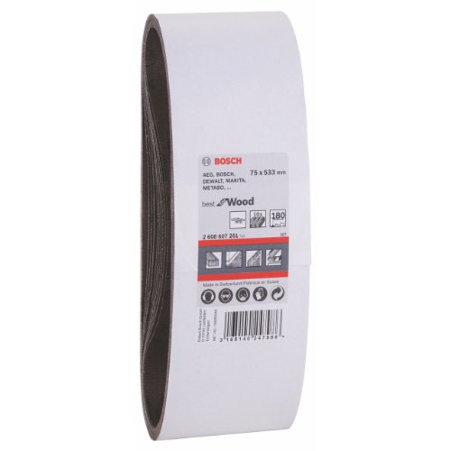 Bosch Schleifband C470 Best for Wood+Paint 75x533mm Korn 180, 10 Stk. - 3