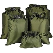 5 Mousquetons Plastique Tactique Noir - Forme D Avec Ressort - Pour Sac à Dos, Camping - 12kg Charge