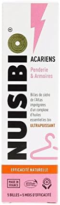 Entretien Nuisibio - Billes Anti-Acariens pour Penderie - Price Per Unite