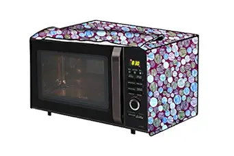 The Furnishing Tree Microwave Oven Cover for Borosil Prima 30 Liter 1500 Watt Convection Oven Toaster Griller (OTG) Abstract Pattern Multicolor Light