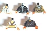 LEGO INDIANA JONES - 5 seltene Oberk�rper - Willie Scott, Mutt Williams, Cemetery Warrior, Elsa Schneider, Henry Jones - Indiana Jones