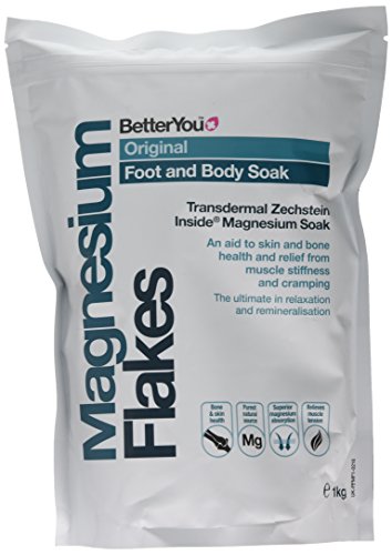 BetterYou Original Magnesium Flakes (Foot & Body Soak) - 1kg