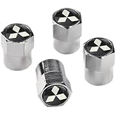 4PCS Alloy Valve Stem Caps For Mitsubishi Lancer Evolution Outlander