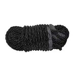 Ramanta Multi Purpose Rope for Bike Leg Guard Rope for Bullet All Bikes (Black, 28 Meter)