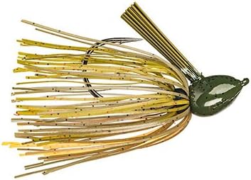 Strike King Lures Hack Attack Fluoro 5/0 Hook 1/2 oz Bama Craw Flipping Jig (Per 1)