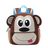 Diseño inteligente: 1, total de 4 bolsillos: un compartimento principal espacioso, un bolsillo frontal, dos bolsillos laterales de malla elástica, 2, correas cómodas, ajustables y acolchadas más fáciles para los hombros de los niños; 3, diseño de la parte posterior del panal es transpirable y fácil de usar; , diseño de dibujos animados lindo, atrapará los ojos de los niños.