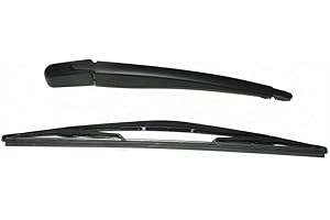 zingking Essuie-glace arrière pour Opel Corsa C de 2000-2006, ensemble de bras d’essuie-glace arrière et balai de voiture 2 pièces