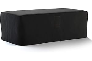 HBCOLLECTION Atmungsaktiv Abdeckhaube Schutzhülle Schutz-Plane für Garten Tische (252x132 H74cm)