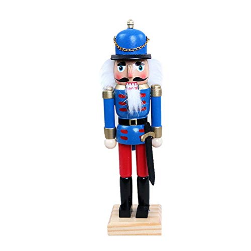 Preisvergleich Produktbild Nussknacker Soldat Form Marionette Neue Einzigartige Spielzeug Geschenk Weihnachten Szene Dekorative Ornamente 25 CM Perfekt Für Jede Sammlung / Motto Party Outdoor Yard Baum hängende Dekorationen
