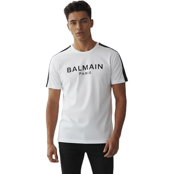 Buy APPLEBOYZ, Boys Balmain Paris Red T-Shirt with Logo Print