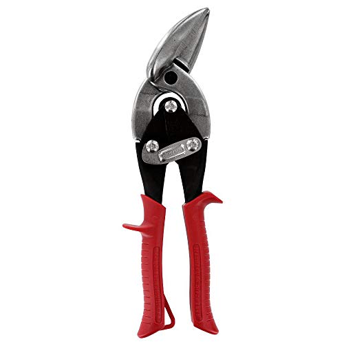 MidWest Tool MWT-6510L Snip, Red, Offset Cut