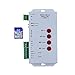 Price comparison product image ALITOVE T1000S DMX 512 RGB LED Controller Configurable SPI SD Card WS2812B WS2811 WS2801 WS2803 LP6803 8806 1903 1809 1812 DC5V 12V-24V