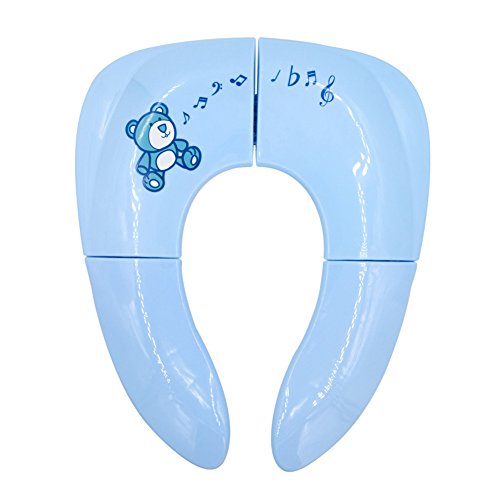 Book's Cover ofNouveLife Réducteur Toilette Enfant Réducteur WC Voyage Réducteur WC Enfant Pliable Antidérapant Transportable pour Enfant Bébé Voyage Sortie Extérieur Bleu