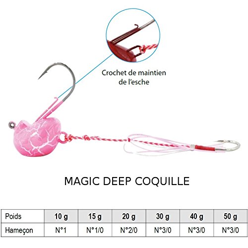 EXPLORER TACKLE - Explorer Deep - 50 G - Saint Jacques (Sj) - EXTMD50SJ