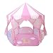 Produktbild Rosa Kinderzelt, Kinderspielhaus Zelte, sechseckigen Zaun Ball Pool Zelt, Prinzessin Play House, Kinder