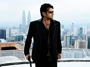 VVWV Actor Ajith Billa Posters Black and White Home Decorative for Wall Decoration Boys/Girls Kids Living Room(W X H 18 X 12 Inch, 300GSM, Multicolored)