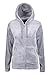 Mountain Warehouse Snaggle Womens Hooded Insulating Full Zip Pockets Adjustable Fleece Grey 12