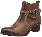 Verschluss: Reißverschluss, Obermaterial: Leder, Innenmaterial: Textil, Sohlenmaterial: Synthetik, Absatz: Blockabsatz