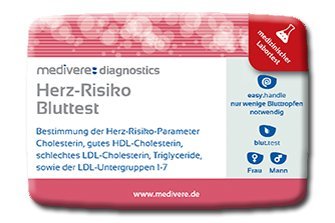 Preisvergleich Produktbild Herz Risiko Bluttest