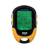LifetSmart Sunroad FR500 Multifunction LCD Digital Altimeter Barometer Compass Thermometer Hygrometer Weather Forecast LED Torch Waterproof