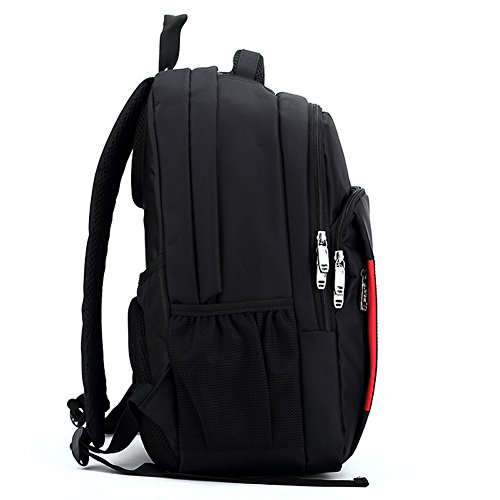 Studenten Campus Schulrucksack Geschäftsreisen mit großen Kapazität für Damen Herren Mehrzweck Casual Daypack Laptop Rucksack für Notebook Ipad bis 15-15.6 Zoll in verschiedenen Farben - 2