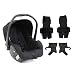 Vital Innovations Ocssmbl Black + LB321 + ADAP Oyster Car Seat & Adaptor