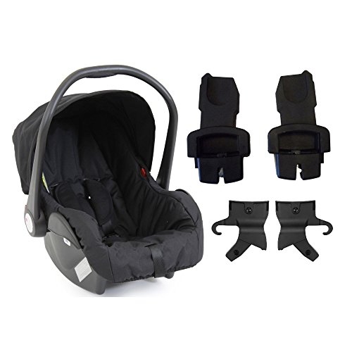 Vital Innovations Ocssmbl Black + LB321 + ADAP Oyster Car Seat & Adaptor