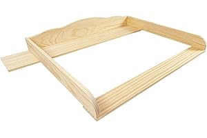 puckdaddy kian fasciatoio in design cloud - 108x80x15 centimetro, per cassettiere, legno naturale