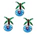 Produktbild Vercrown aufblasbare Getränkehalter trinken schweben inhaber schwimmen pool party bierdeckel palme becherhalter schwimmt floß beach party spielzeug -3 packung