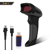 🔋【Fácil y Sencillo】Con instalación muy simple plug-and-play(conecta y listo), este escáner de codigo de barras es compatible con varios tipos de teclado de más de veinte países. Soporta edición y otro tipp de operaciones incluyendo (inserción, extracción, filtración, conversión, etc)