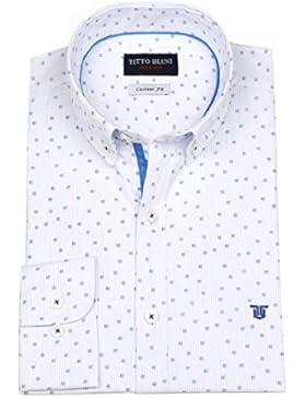 TITTO BLUNI -  Camicia Casual  - Uomo