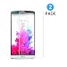 Produktbild LG G3 Panzerglas Schutzfolie,[2 Stück] WEOFUN Ultra-klar Displayschutzglas Panzerfolie für LG G3 D855 Schutzglas Folie 5,5 Zoll [0.33mm, 9H, Ultra-klar]