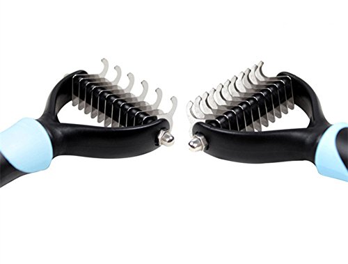 Happy-Fd-Professional-Dematting-Tool-for-Dogs-Great-Dog-Grooming-Comb-Double-sided-Comb-for-Golden-Retriever-Dogs-Samoyed-Dorder-Sheepdog