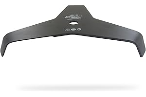 OZAKI GREENSTAR - Lame 3 Dents - Spéciale Ronces - Adaptable Pour Débroussailleuse - Coupe De 300 mm, Alésage 20 mm & Epaisseur 4 mm, Largeur "Hors Tout" 310 mm - Qualité Supérieure