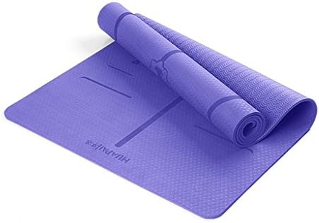HCJYJD Yoga mats, beginner Widen Thicken Extended Non-slip Fitness mat Dance mat (Color : #1, Size : 8mm)