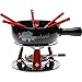 Produktbild Käsefondue-Set 'Switzerland' von Nouvel Schweiz -10 Teiliges Set, 6 Personen, Schweiz Design, für einen gemütlichen Fondue-Abend