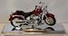 Produktbild Motorrad Modell Harley Davidson 2004 FLSTF I Fat Boy rot - Maisto 1:18