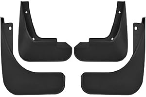 PASPRT Car Mud Flaps for Audi A1 Hatchback 2012 2013 2014 2015, Original Quality Antifreeze Wear Resistance Splash Guard Fender