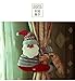 Produktbild LafyHo Magic Tape Vorhang Tieback Clip Fenster drapieren Sankt-Schneemann-Ren-Kleidung Weihnachten Rolläden Holdback Home Office Dekoration 3