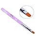 Elite99 7pcs Assorted Brush Pen Set Acrylic UV Gel Painting Draw Builder Nail Art False Tips Portable DIY Handle Manicure Tool Salon Design