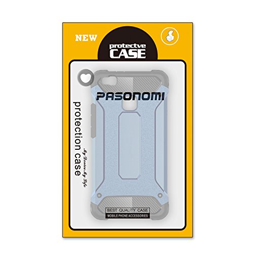 Huawei P9 Lite Funda Pasonomi Pesada Doble Capa Carcasa de Protecci n Hibrida Armadura Funda para Huawei P9 Lite Azul oscuro reviews Huawei P9 Lite Funda Pasonomi Pesada Doble Capa Carcasa de Protecci n Hibrida Armadura Funda para Huawei P9 Lite Azul oscuro