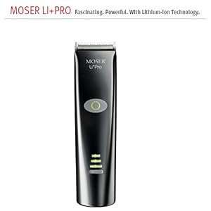 Moser 1884 LI+PRO Professional Cordless Hair Clipper Li-lon **Diamond Blade** - Image 2