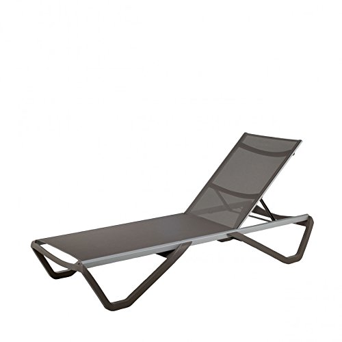 Preisvergleich Produktbild Ikarus Follonica Sonnenliege - Taupe