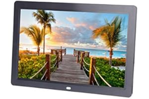 DIGITAL PHOTO FRAMES Cornice Digitale per Foto da 12 Pollici Album Fotografico Elettronico Macchina Pubblicitaria Video Brochure Digitale Riproduzione Video Musicale Risoluzione 1280 × 800 Interruttore Ditemporizzazione