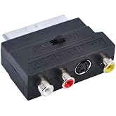 Scart To Rca Skart Tos Av Svideo Converter Converter Adapter