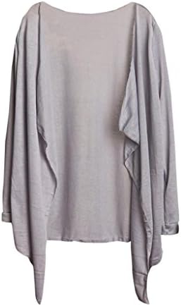 Tefamore Summer Women Long Thin Cardigan Sun Protection Tops (J)