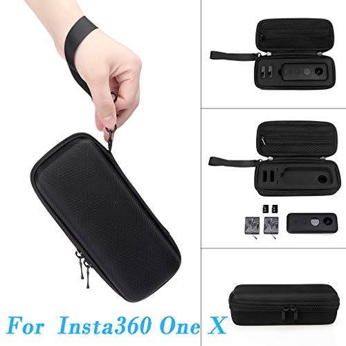 Preisvergleich Produktbild Iwähle wasserdichte Aufbewahrungstasche Tragbare Schutzhülle Reisereißverschluss Mini Box Kompatibel mit Insta 360 One X