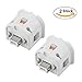 Produktbild HOTSO Motion Plus Adapter Externer Remote Motion Plus Sensor Controller Adapter für Wii Wii U Fernbedienung, 2 Stück, Weiß